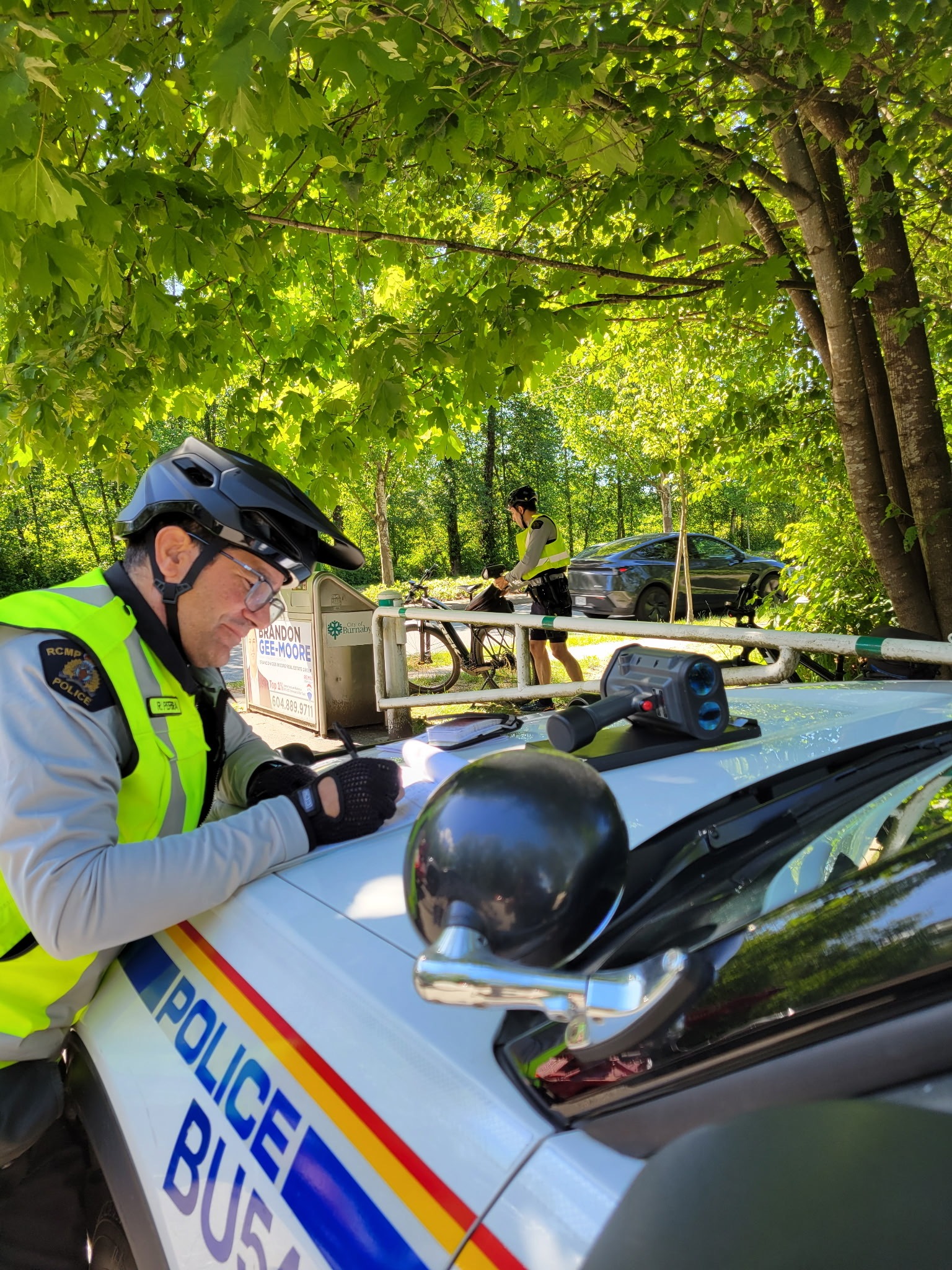 Officers on bikes stop impaired driver as part of two-wheeled patrols during “Go By Bike Week”