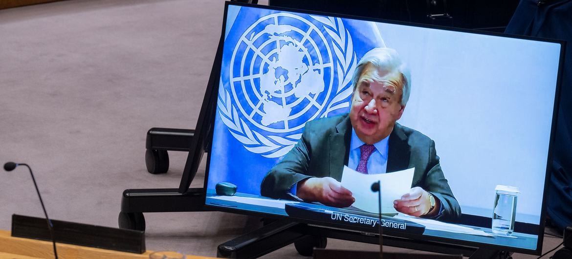 Guterres Calls for Urgent UN Security Council Reform 