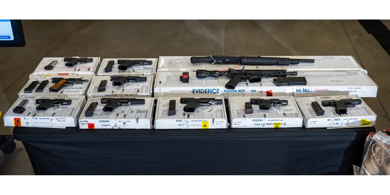 Peel police and US's DHS disrupts firearm trafficking network 