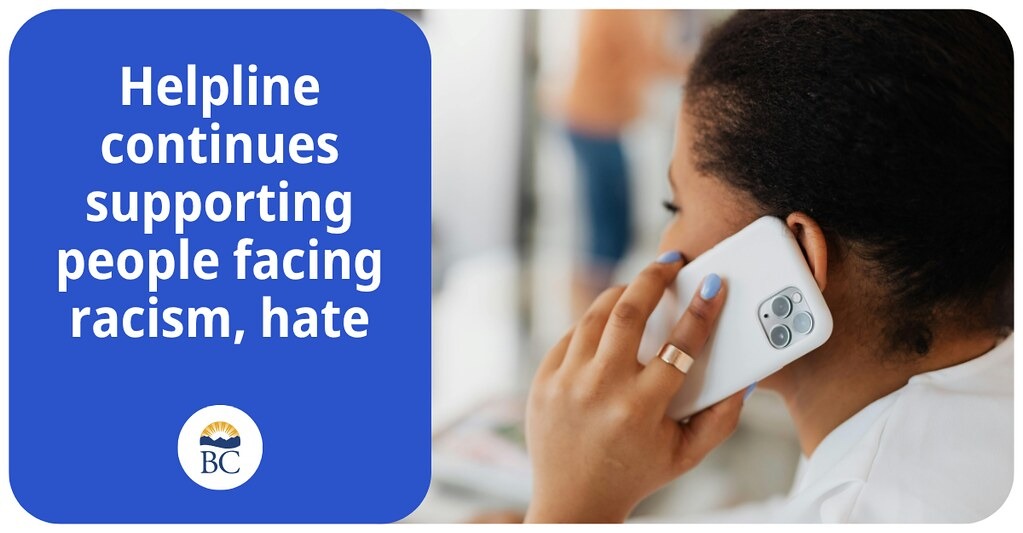 Racist Incident Helpline supported more people in second year, will extend to 2SLGBTQIA+ people