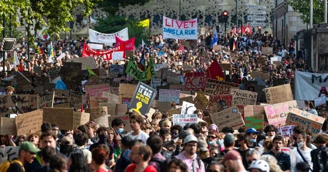 France Closes High Schools as Student Protests Escalate