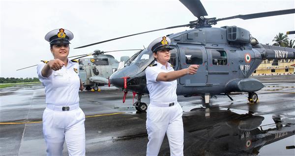 In a first, two women officers to operate helicopters from warships
