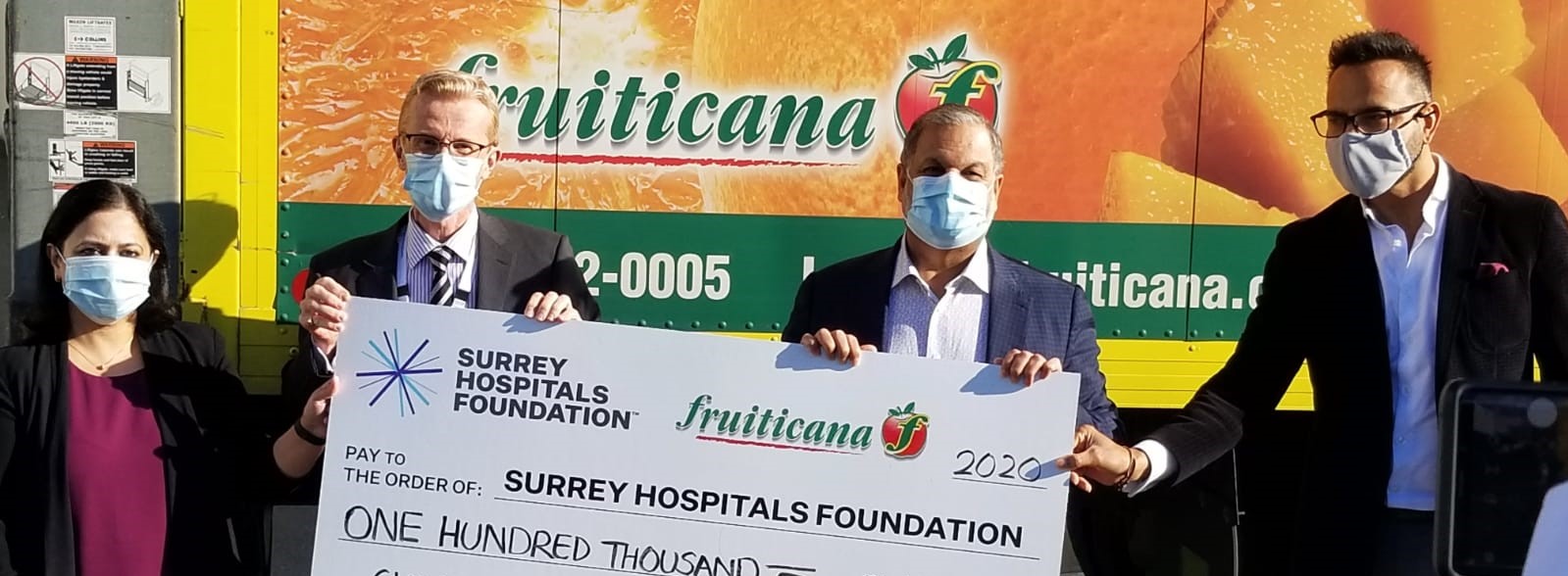 Don Hickling talks to Sher-E-Punjab Radio about the generous Fruticana Donation of $100,000