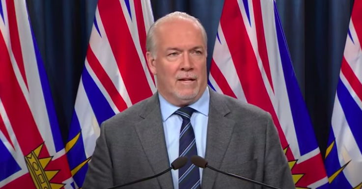 Horgan- Still British Columbians may get $1,000 in the mail by Christmas