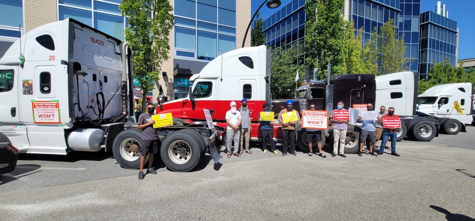 United Truckers Association to protest Port of Vancouver on Canada Day