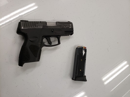 Surrey RCMP seized a loaded handgun during a traffic stop