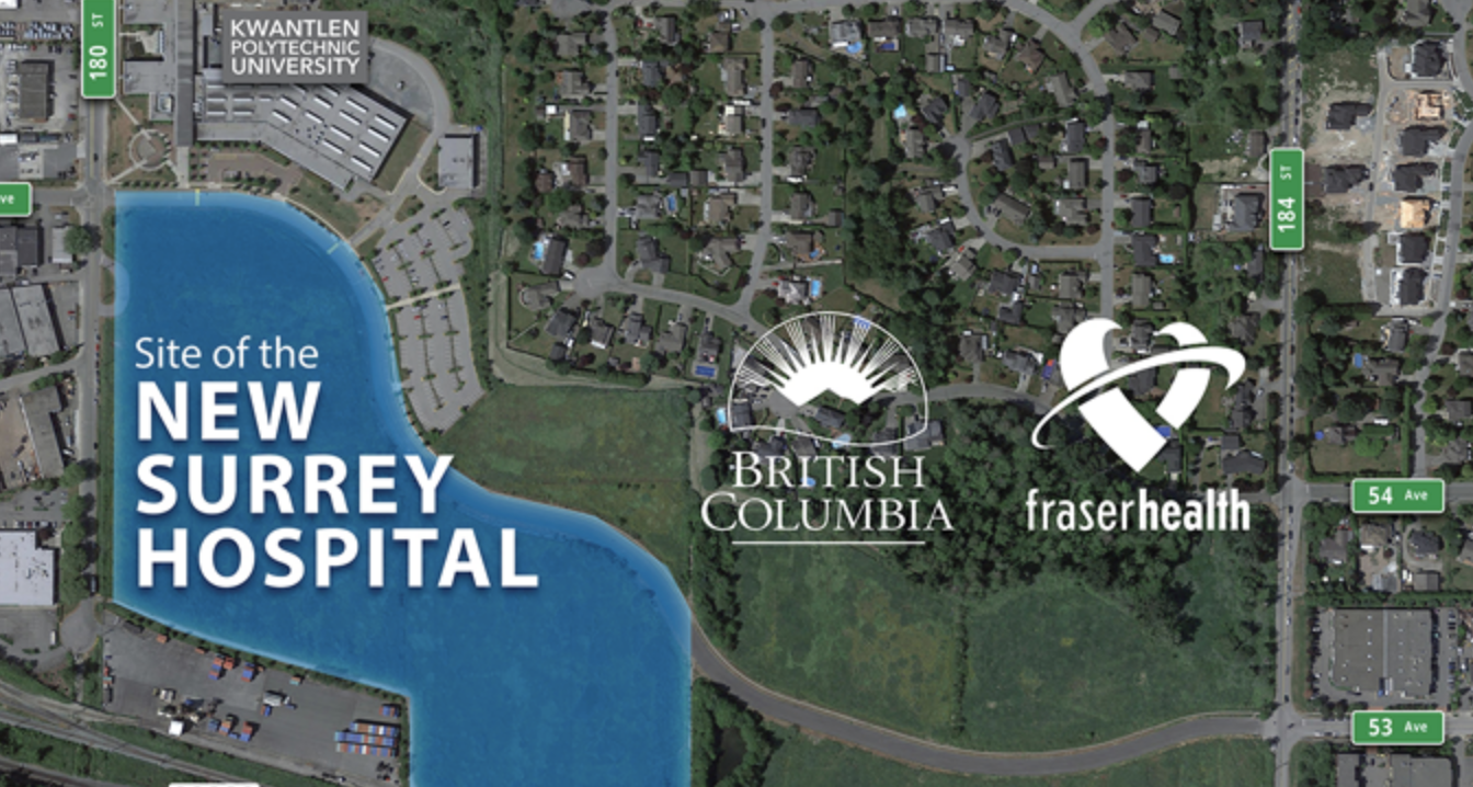 Planning and Permitting Process underway for New Second Hospital for Surrey
