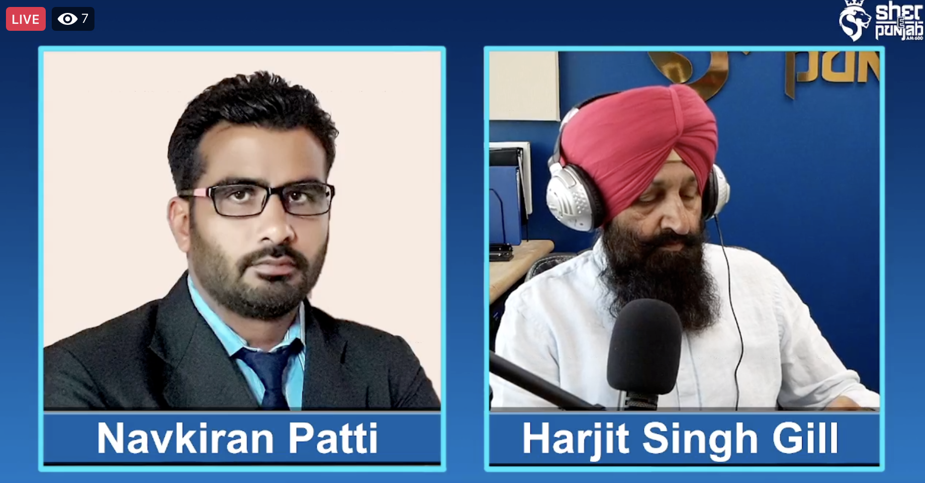 Live: The Harjit Singh Gill SHOW