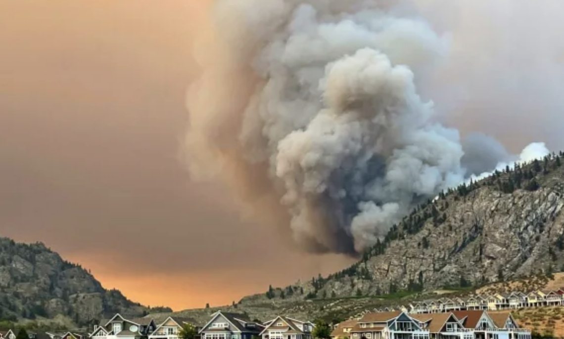 B.C. Wildfire: Hundreds of properties on evacuation alert in the Town of Oliver
