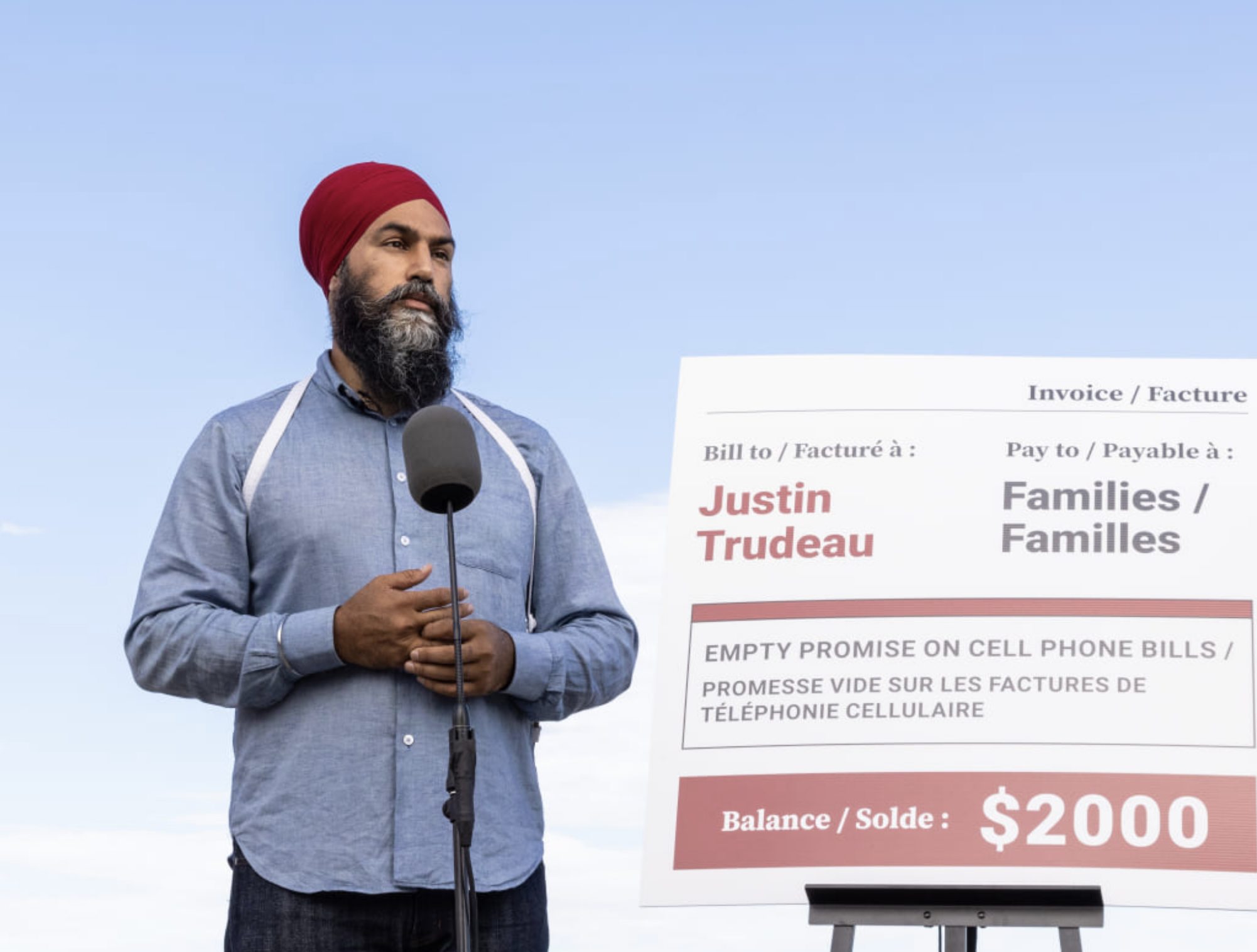 NDP Leader Jagmeet commits to cut cell phone and internet bills
