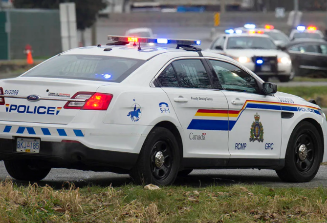 Shots fired at Surrey RCMP Officer