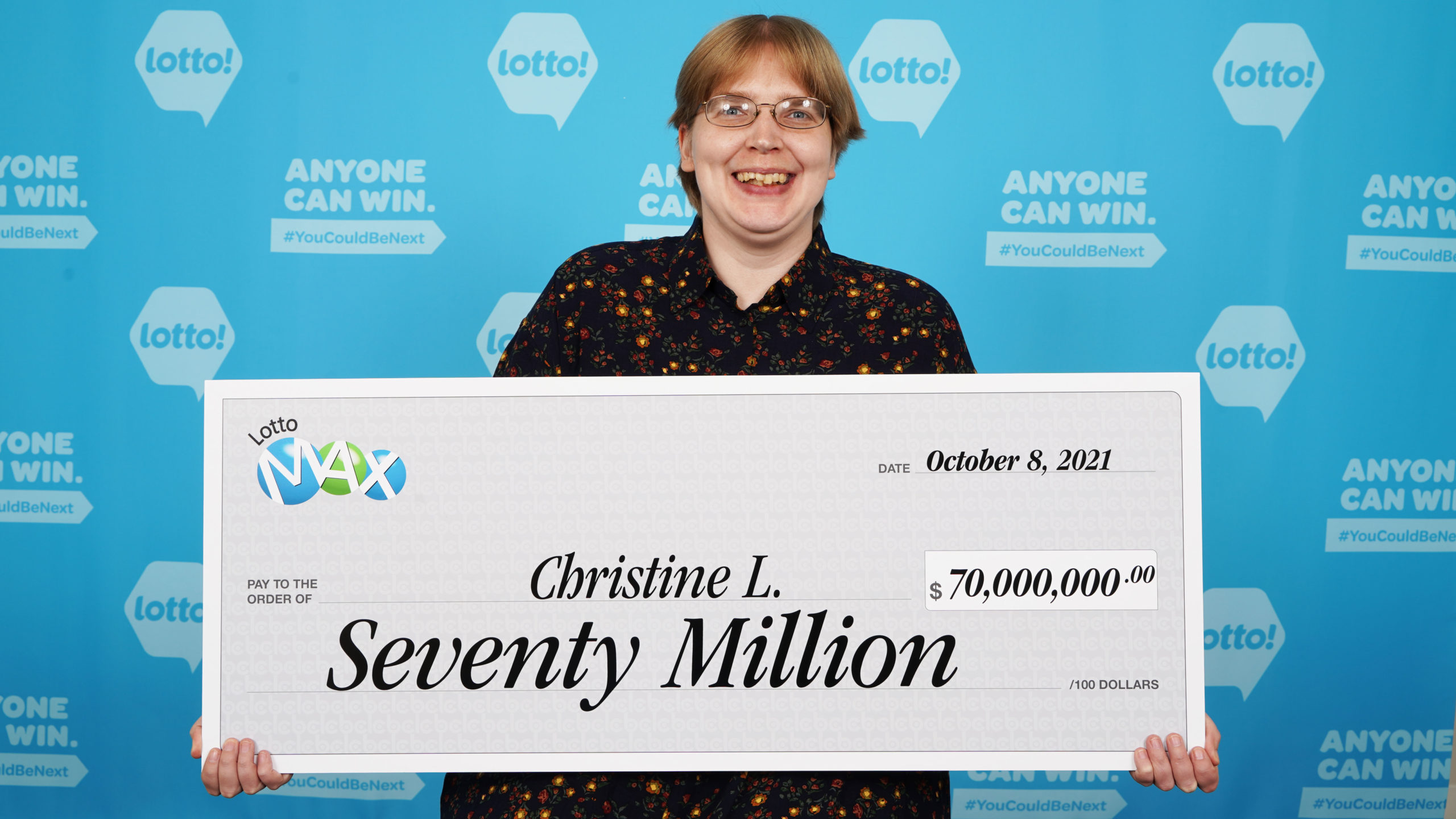 Burnaby woman wins 70-million jackpot