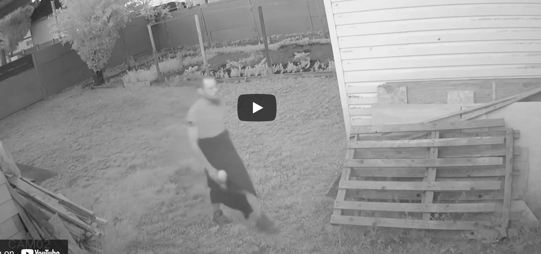 VIDEO: Delta Police looking for arson suspect caught on camera