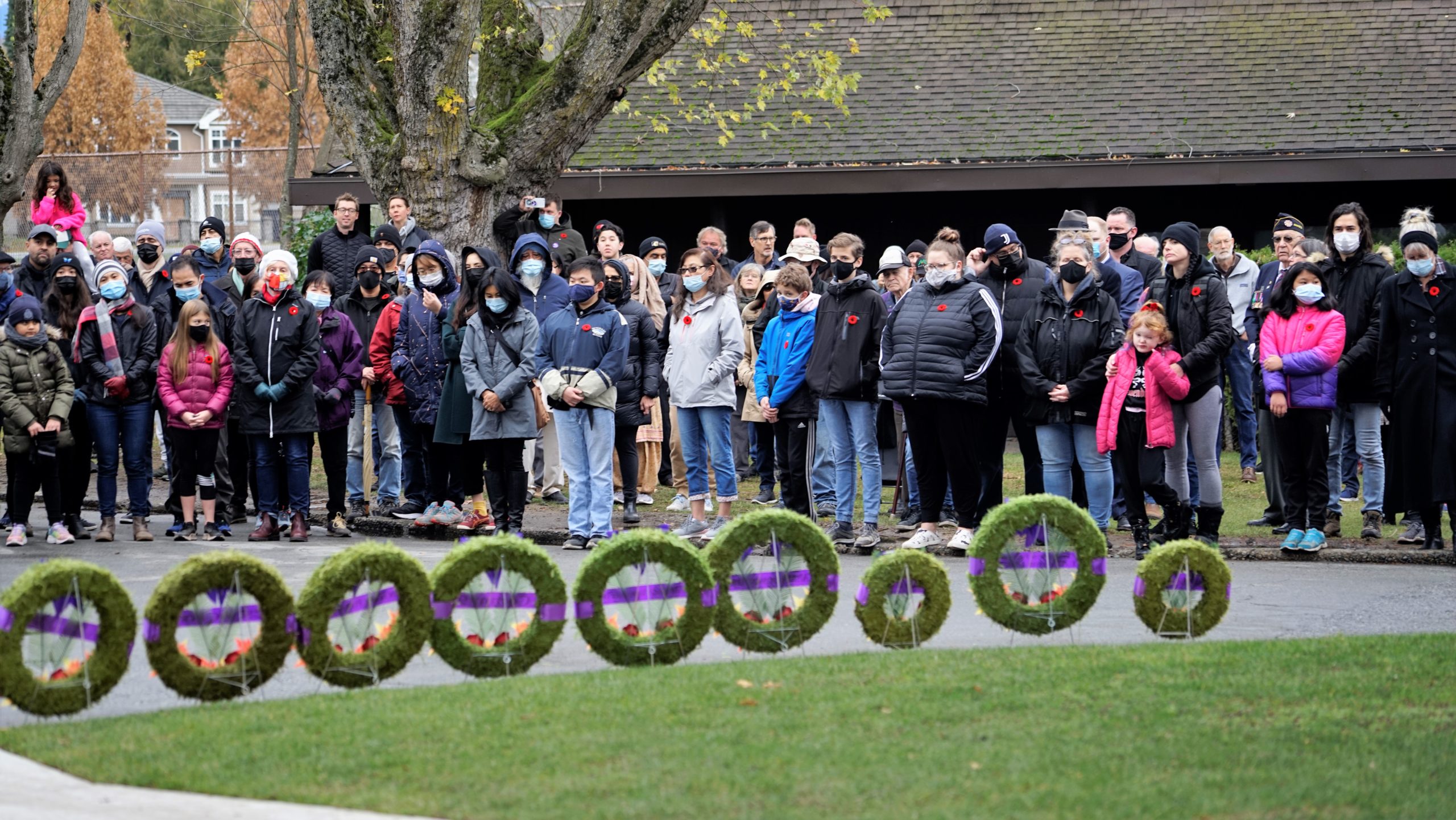Veterans honoured at Remembrance day Ceremonies in Vancouver