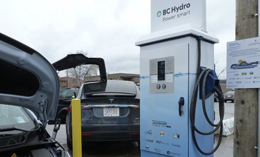 BC Hydro installs its fastest EV charging unit