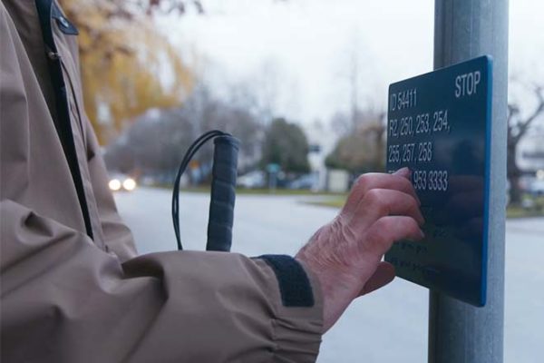 8,400 bus stops throughout Metro Vancouver to be equipped with braille signage