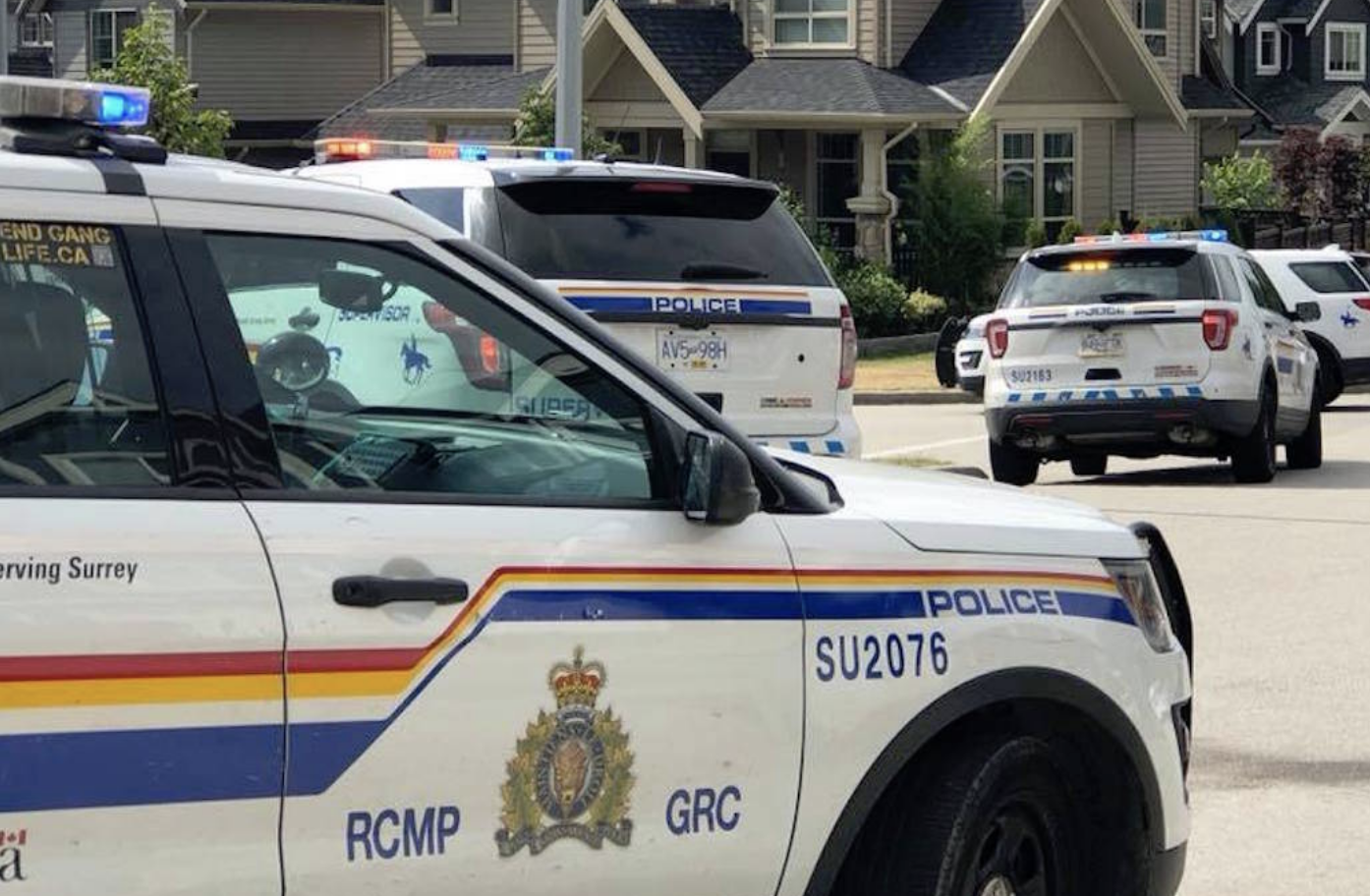 Shots fired at a residence in Surrey