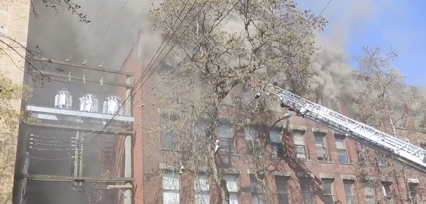 VIDEO: Fire at Vancouver’s Gastown, People screaming for help