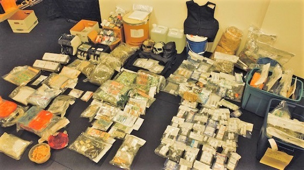 ‘Smorgasbord’ of drugs, cash and gold seized by B.C. RCMP in Victoria and Vancouver
