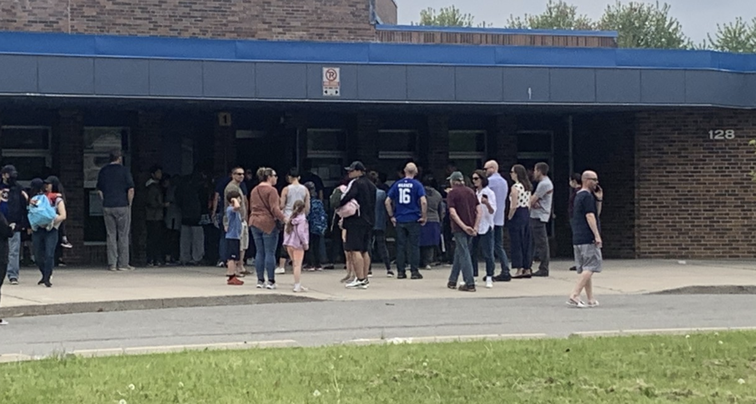 Man shot outside Scarborough elementary school