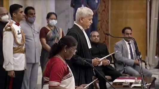 Justice Lalit takes oath as the 49th Chief Justice of India