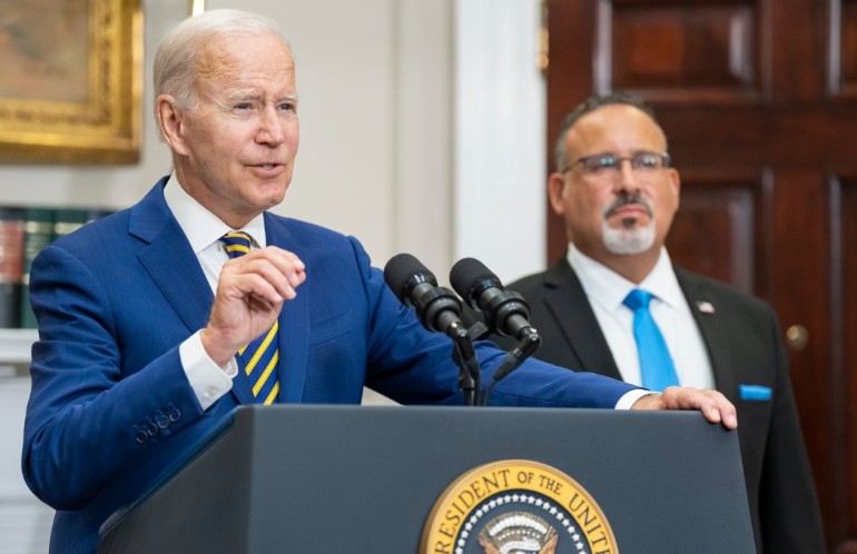 US President Joe Biden announces loan waiver of millions of students
