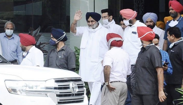 Sukhbir Badal questioned for 3 hours in Behbal Kalan firing, says ‘AAP summoned me to divert attention’