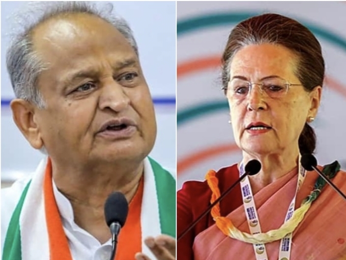 Maken, Kharge submit report to Sonia Gandhi, recommend action against 3 CM Ashok Gehlot loyalists