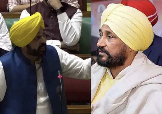 Finding Channi: Bhagwant Mann questions absence of former CM from Punjab after assembly election