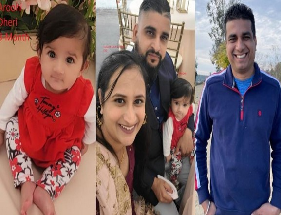 Punjabi couple, their 8-month-old daughter among 4 abducted in US