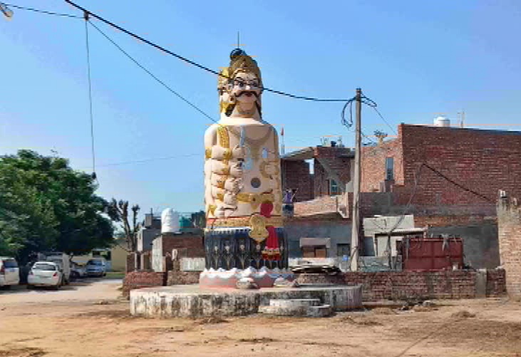 A temple in Punjab’s Ludhiana where Ravana is worshipped on Dussehra