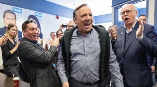 François Legault elected with majority government