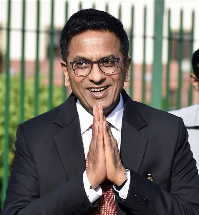 CJI recommends Justice Chandrachud’s name as his successor