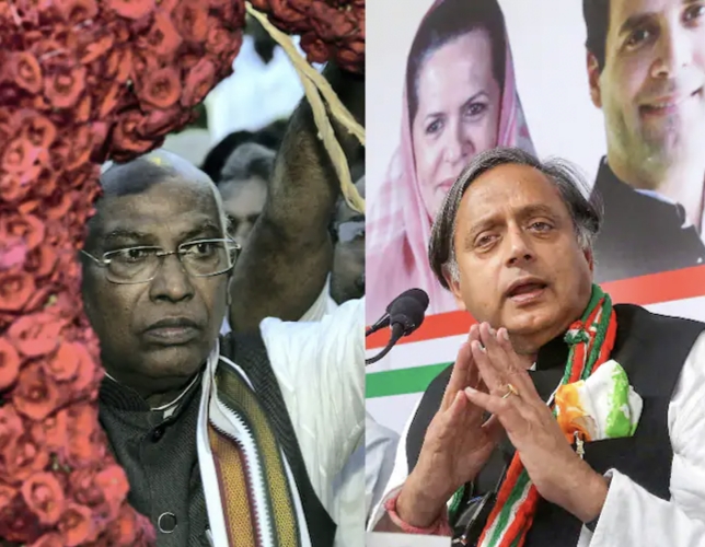 Elections after 22 years: Mallikarjun Kharge or Shashi Tharoor- Congress to elect its next chief today