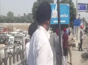 Suspicion of protest, farmers asked to remove their black turbans at CM’s event in Ludhiana