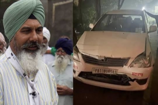 Faridkot MLA meets with an accident  in Ludhiana