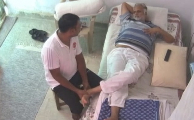 Delhi minister Satyendar Jain gets massage inside jail; video goes viral, BJP attacks AAP