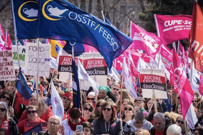 Ontario education workers accept new labour contract with province
