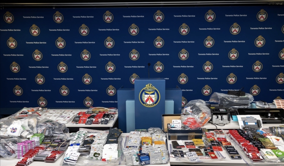 Three held after Toronto Police bust $500K worth of fake gift cards in ‘sophisticated’ fraud bust