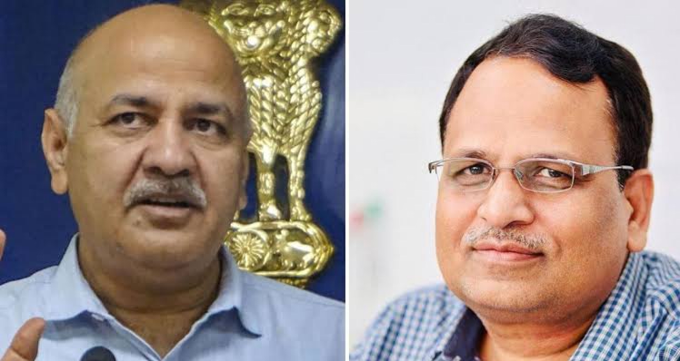 Arrested Manish Sisodia, Satyendar Jain resign from Delhi Cabinet