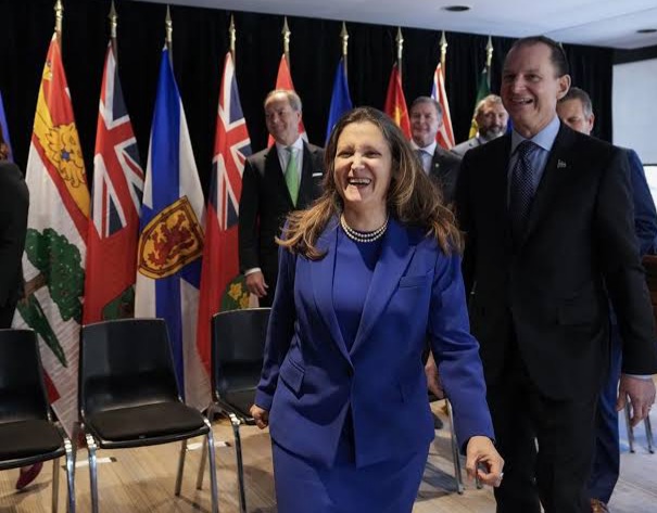 Inflation in Canada: Freeland holds meet with provincial, territorial finance ministers in Toronto