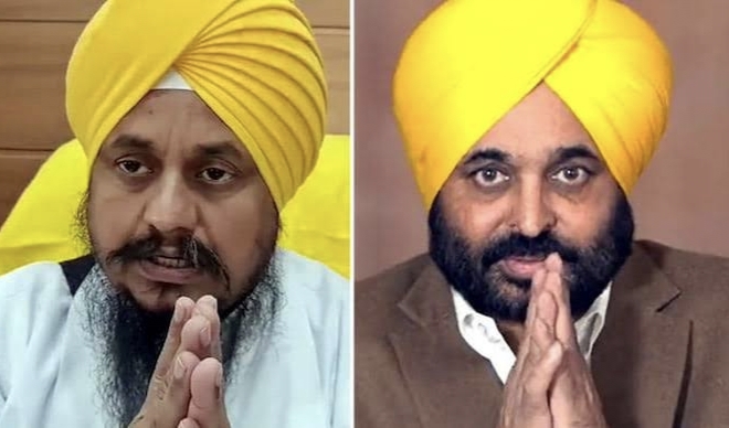 Punjab CM takes dig at Akal Takht Jathedar, Giani Harpreet Singh hits back