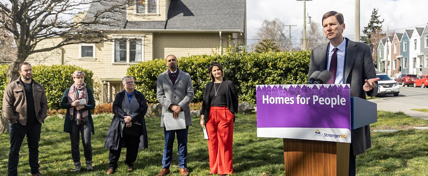 B.C. announces its plan to deliver more homes for people throughout province