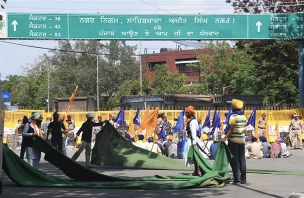 Youth’s hand chopped off during fight at Quami Insaaf Morcha site in Punjab’s Mohali