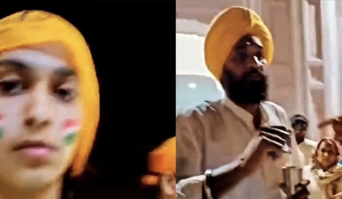 Woman with ‘tricolor’ painted on face reportedly stopped from entering Golden Temple