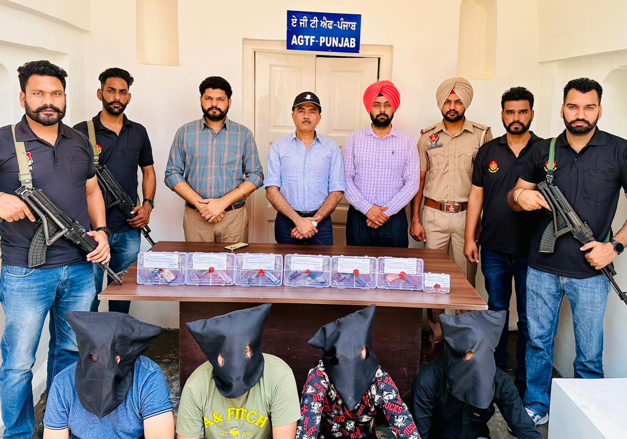 FOUR SHOOTERS OF LAWRENCE BISHNOI GANG ARRESTED; SIX PISTOLS RECOVERED