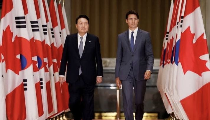 Trudeau on first official visit to South Korea during Asia trip; focus to further collaborate on minerals, security