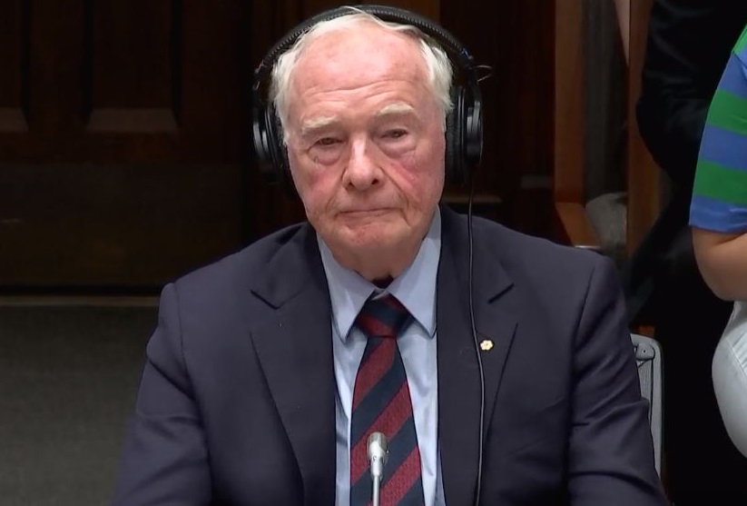 Former Guv Gen David Johnston steps down from special rapporteur role