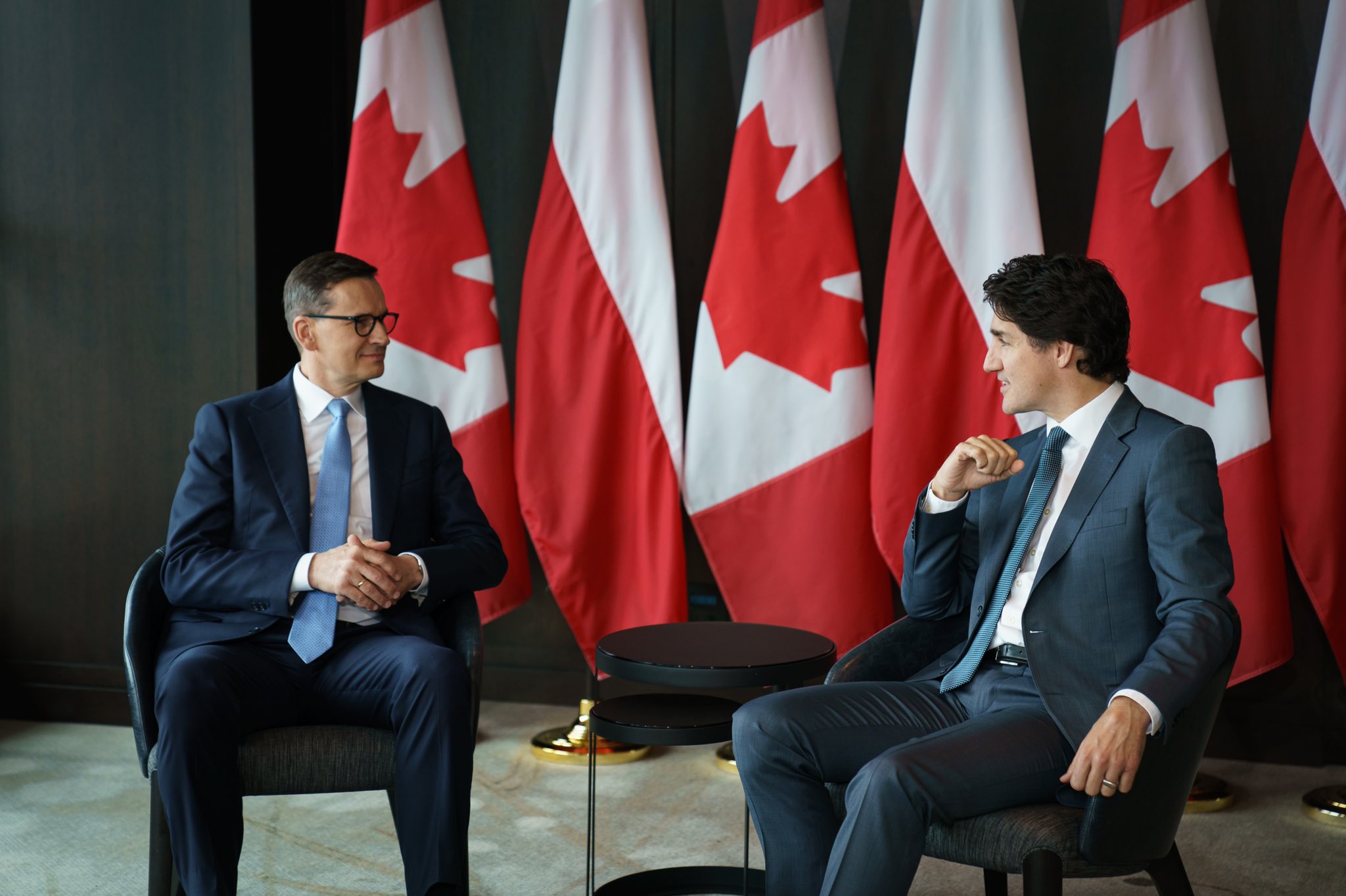 Poland Prime Minister meets his counterpart in Toronto, talks about joint corporation