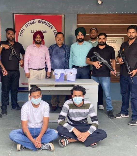 Two ISI ‘operatives’ based in Mohali arrested with .30 bore pistols, Punjab Police say